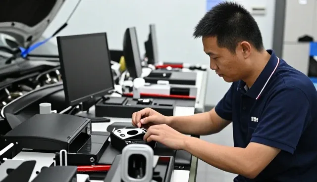 河南茂丰机电设备有限公司展示智能检测设备应用成果